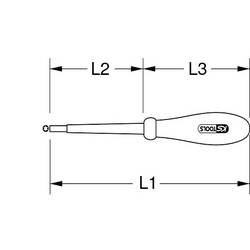 KS Tools 117.0558 šroubovák Torx Velikost šroubováku T 45 1 ks