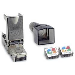 Value 26.99.0373, zástrčka RJ45, stříbrná (metalíza), 1 ks