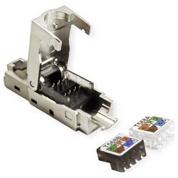 Value 26.99.0373, zástrčka RJ45, stříbrná (metalíza), 1 ks