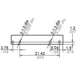 Panasonic APF10205, APF10205 relé do DPS, monostabilní, 1 cívka, 250 V/AC, 6 A, 1 ks