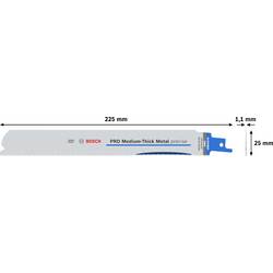 Bosch Accessories 2608658994 Plátek šalové pily Délka řezacího listu 225 mm 5 ks