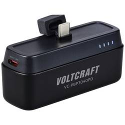 VOLTCRAFT VC-PBP3040PD powerbanka Li-Ion, 4500 mAh, Dodávka energie, černá (matná), Indikátor stavu