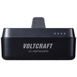 VOLTCRAFT VC-PBP3040PD powerbanka Li-Ion, 4500 mAh, Dodávka energie, černá (matná), Indikátor stavu