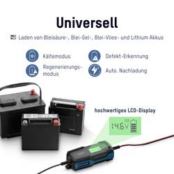 Ansmann BC 6-12V / 4 A 1001-0144 nabíječka, dílenská nabíječka, monitorování autobaterie, tester autobaterií 6 V, 12 V 4 A