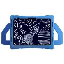 STM Goods Duxling Kids obal / brašna na iPad Apple iPad 10.9 (Gen.10, 2022), iPad 10.9 (A16, 2025) 27,7 cm (10,9) - 27,9 cm (11) Backcover modrá, transparentní