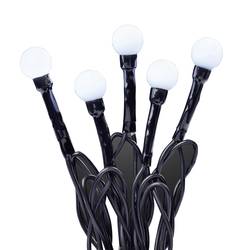 Hellum 576771 světelný řetěz s motivem vánoční koule venkovní 230 V Počet žárovek 80 LED neutrální bílá Délka světel: 7.9 m časoměřič