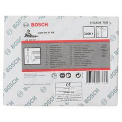 Bosch Accessories 2608200007 Stěnová větrací mřížka SN34DK Vnější délka 75 mm 3000 ks