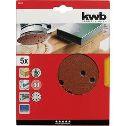 kwb 492006 brusný kotouč Průměr 150 mm Zrnitost=60 5 ks