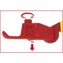 Odizolovací kleště s ochrannou izolací, 240 mm KS Tools 117.3901