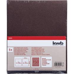 kwb 810415 brusný papír Zrnitost 150 (d x š) 280 mm x 230 mm 5 ks