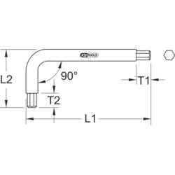 KS Tools 965.0510 klíč 1/4 palec