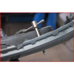 KS Tools 140.2558 Sada žanků s trny, 3 ks, Ø 26,7 mm (škoda)