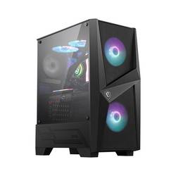 Micro Star International Computer MAG FORGE 100R midi tower PC skříň černá, transparentní