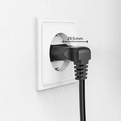 Hama 00223282 napájecí síťový kabel černá 1.5 m