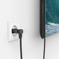 Hama 00223282 napájecí síťový kabel černá 1.5 m
