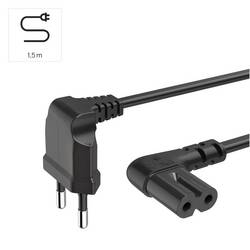 Hama 00223282 napájecí síťový kabel černá 1.5 m