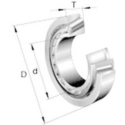 UBC Bearing LM11749/LM11710 kuželíkové ložisko Ø otvoru 17.462 mm vnější Ø 39.878 mm počet otáček (max.) 9500 ot./min