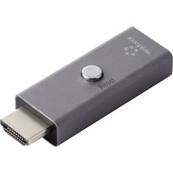 Renkforce RF-6903182 HDMI EDID emulátor [1x HDMI zástrčka - 1x HDMI zásuvka] hliníkově šedá 8K UHD
