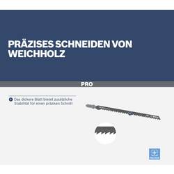 Bosch Accessories 2608633A32 Pilový plátek do kmitací pily T 344 DP - Precision for Wood 3 ks
