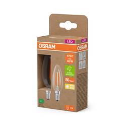 OSRAM HOMELIGHTING 4099854255472 LED Energetická třída (EEK2021) A (A - G) E14 svíčkový tvar 2.2 W = 40 W teplá bílá (Ø x v) 35 mm x 35 mm vlákno 2 ks