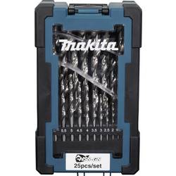 Makita D-78368 sada spirálových vrtáku do kovu 1 mm, 1.5 mm, 2 mm, 2.5 mm, 3 mm, 3.5 mm, 4 mm, 4.5 mm, 5 mm, 5.5 mm, 6 mm, 6.5 mm, 7 mm, 7.5 mm, 8 mm, 8.5 mm,