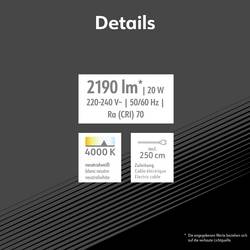 Müller-Licht Boston LED stavební reflektor 15 W 2190 lm neutrální bílá 21600055