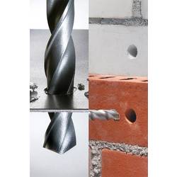 kwb 420200 9dílná Univerzální sortiment vrtáků kov, kámen, beton, zdivo, cihla, dřevo 3 mm, 4 mm, 5 mm, 6 mm, 8 mm