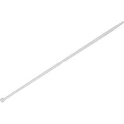 TRU COMPONENTS 1578085, stahovací pásky, 7.60 mm, 400 mm, bílá, 100 ks