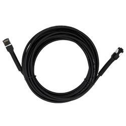 Maxtrack TI42-1L RJ45 síťové kabely, propojovací kabely CAT 8.1 U/FTP 1 m černá jednoduché stínění, flexibilní provedení 1 ks