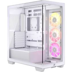 Corsair iCUE 3500X midi tower PC skříň bílá
