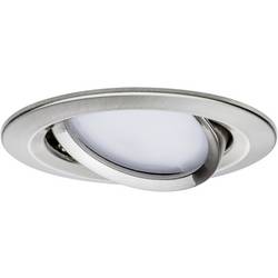 Paulmann 93877 Coin Slim LED vestavné svítidlo, LED, pevně vestavěné LED, 6 W, železo (kartáčované)