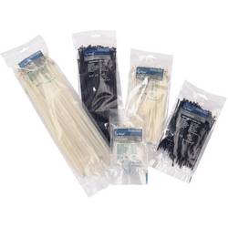 ABB TY528MR, TY528MR, stahovací pásky, 4.80 mm, 361 mm, přírodní, s kovovým jazýčkem, 100 ks