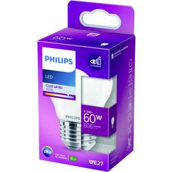 Philips LED 76289600 LED Energetická třída (EEK2021) E (A - G) E27 6.5 W = 60 W studená bílá (Ø x v) 4.5 cm x 7.8 cm 1 ks