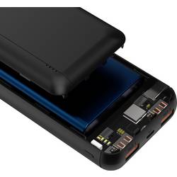 Ansmann PB320PD powerbanka Li-Pol, 20000 mAh, Dodávka energie, USB-A, USB-C®, černá