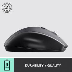 Logitech M705 Marathon laserová myš, přenos bezdrátový, 5 tlačítko, 1000 dpi, černá