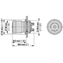 Eaton M22-PVLT30, 197538 nouzový vypínač, 1 ks