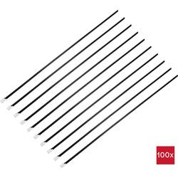 TRU COMPONENTS TC-12656548 Ocelové stahovací pásky 360 mm 4.6 mm AISI 304 s povrchovou úpravou 100 ks