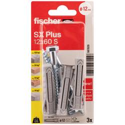 Fischer 567829 SX Plus rozpěrná hmoždinka 60 mm 12 mm 3 ks