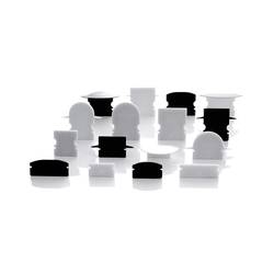 Deko Light 978542 F-AU-02-08 sada koncovek plast (š x v x h) 6 x 16.50 x 14 mm 1 ks