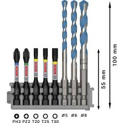 Bosch Accessories Univerzální sada bitů 1/4 (6,3 mm) 50 mm