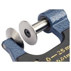 Dasqua 4111-8102 Mikrometr pro kotouče s kontrolním měřítkem 0 - 25 mm DIN 863