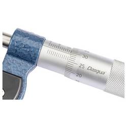 Dasqua 4111-8102 Mikrometr pro kotouče s kontrolním měřítkem 0 - 25 mm DIN 863