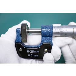 Dasqua 4111-8102 Mikrometr pro kotouče s kontrolním měřítkem 0 - 25 mm DIN 863