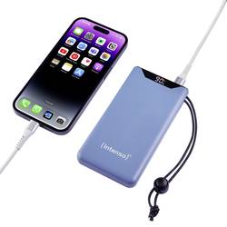 Intenso F20000 powerbanka Li-Pol, 20000 mAh, Quick Charge, Dodávka energie, USB-A, USB-C®, modrá