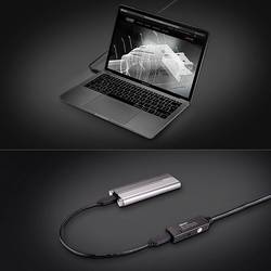 LINDY USB kabel USB 3.2 Gen1 USB-A zástrčka, USB-C ® zásuvka 20.00 m černá 43375