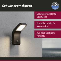 Paulmann Kulma PIR Wand anthrazit 94745 venkovní nástěnné osvětlení LED 7.5 W antracitová
