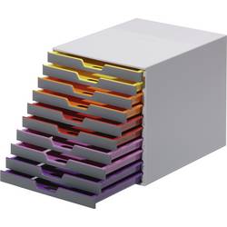 Durable VARICOLOR10 - 7610 761027 box se zásuvkami šedá DIN A4, DIN C4 , Folio , Letter Počet zásuvek: 10