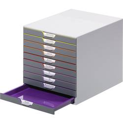 Durable VARICOLOR10 - 7610 761027 box se zásuvkami šedá DIN A4, DIN C4 , Folio , Letter Počet zásuvek: 10