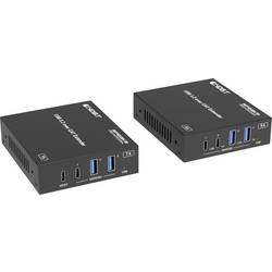 SpeaKa Professional SP-USBE-820 7+1 port KVM prodlužovač lze ovládat prostřednictvím PC černá