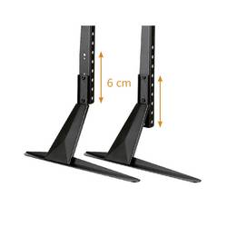 My Wall TV stojan HP49L 1 Displej: (s) 58,4 cm (23) - 190,5 cm (75) černá stojan, nastavitelná výška, pevný